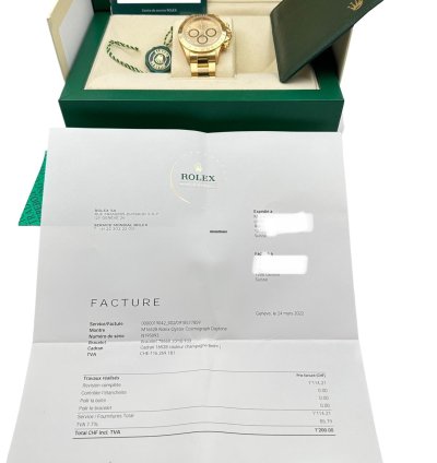Rolex Daytona Zenith 6 Inverted Diamonds Dial Full Serviced By Rolex