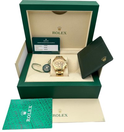 Rolex Daytona Zenith 6 Inverted Diamonds Dial Full Serviced By Rolex