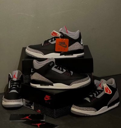 Air Jordan 3 Retro Black Cement