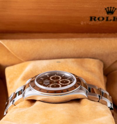 Rolex Daytona Zenith Black Dial - Ref 16520 - Ser - Full Set Eu 1999 - Nos Stickers