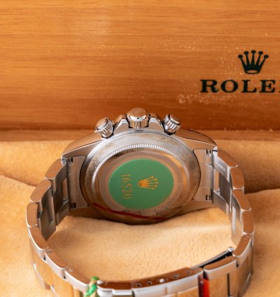 Rolex Daytona Zenith Black Dial - Ref 16520 - Ser - Full Set Eu 1999 - Nos Stickers