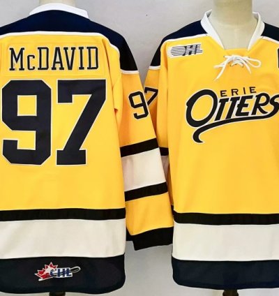 Edmonton Oilers 97 Connor Mcdavid Jersey Yellow