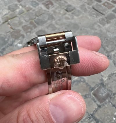 Rolex Yacht-master Ii Oro Rosa Rose Gold Steel Full Set Plastiche Plastic