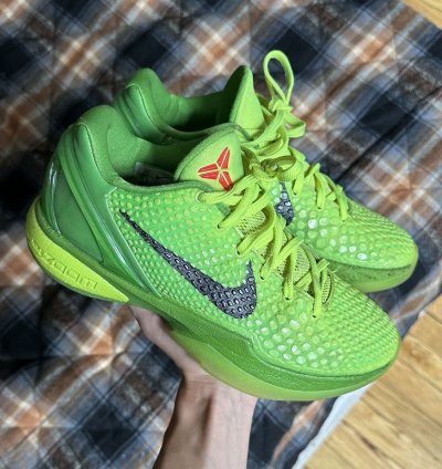 2020 Nike Zoom Green Kobe 6 Proto Grinch