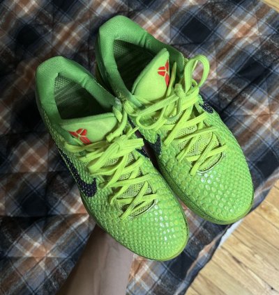 2020 Nike Zoom Green Kobe 6 Proto Grinch