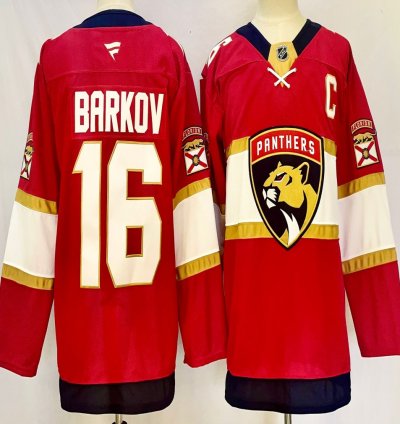 Florida Panthers 16 Aleksander Barkov Jersey Stitched