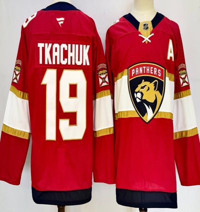 Florida Panthers 19 Matthew Tkachuk Jersey Stitched