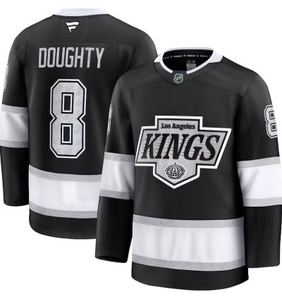 Los Angeles Kings 8 Drew Doughty Home Premium Jersey Black