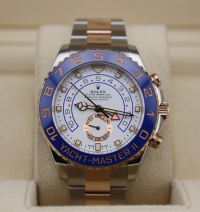 Rolex Yacht-master Ii Rose Gold 116681 Full Set
