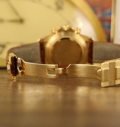 Rolex Daytona Zenith Ref 16518 18kt Yellow Gold From 1991 With Rolex Service 2022