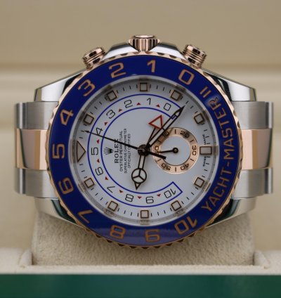 Rolex Yacht-master Ii Rose Gold 116681 Full Set