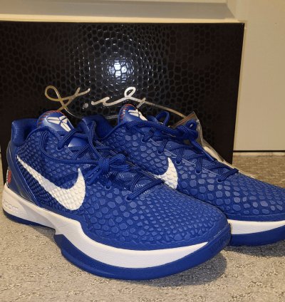 Nike Kobe 6 Protro La Dodgers Game Royal Blue Size 11 New