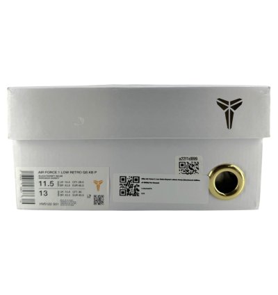 Air Force 1 Low Kobe Bryant Lakers Away numbered Edition