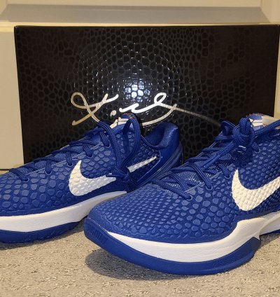 Nike Kobe 6 Protro La Dodgers Game Royal Blue Size 11 New