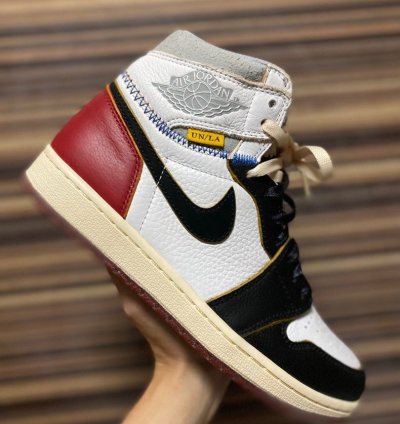 Union La X Air Jordan 1 Retro High Nrg black Toe