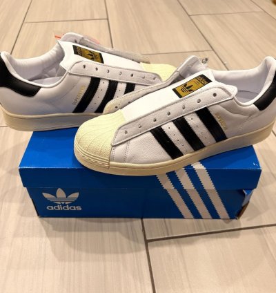 Adidas Originals Superstar Laceless Size 9 5