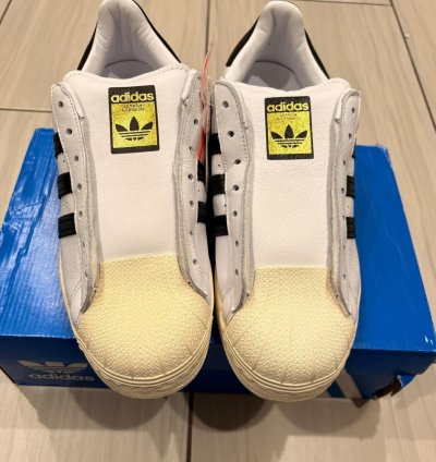 Adidas Originals Superstar Laceless Size 9 5