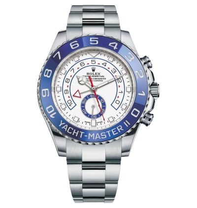 Rolex Yacht-master Ii Stainless Steel - Matte White Mercedes Dial 116680