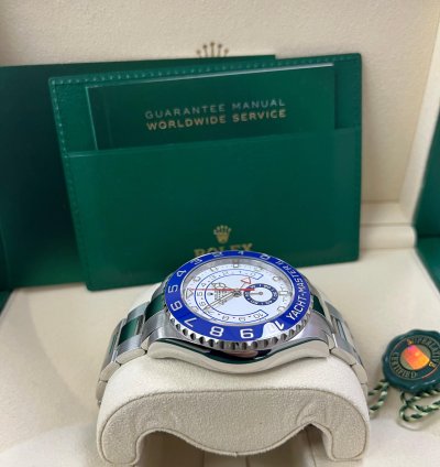 Rolex Yacht-master Ii Stainless Steel - Matte White Mercedes Dial 116680