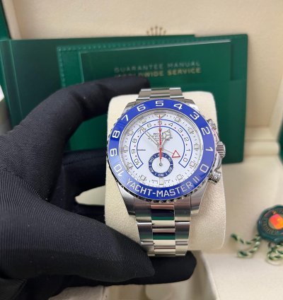 Rolex Yacht-master Ii Stainless Steel - Matte White Mercedes Dial 116680
