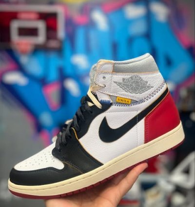 Union La X Air Jordan 1 Retro High Nrg black Toe
