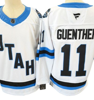 Utah Hockey Club 11 Dylan Guenther White Jersey