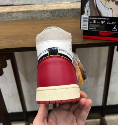 Union La X Air Jordan 1 Retro High Nrg black Toe