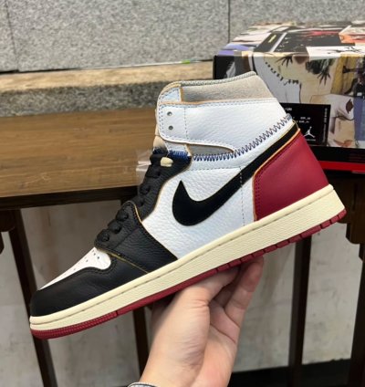 Union La X Air Jordan 1 Retro High Nrg black Toe