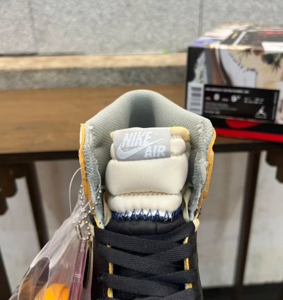 Union La X Air Jordan 1 Retro High Nrg black Toe