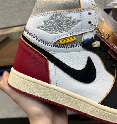 Union La X Air Jordan 1 Retro High Nrg black Toe
