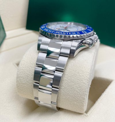 Rolex Yacht-master Ii Unworn Yacht-master Ii 116680 44mm Stainless Steel Blue Bezel Oyster Bracelet