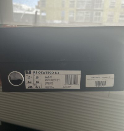 Adidas Ozweego 3 Raf Simmons Burgandy