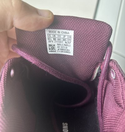 Adidas Ozweego 3 Raf Simmons Burgandy