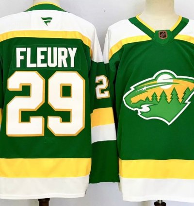 Minnesota Wild 29 Marc-andre Fleury Jersey Stitched