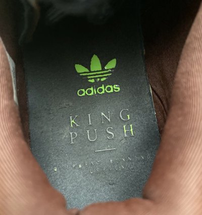 Adidas Ozweego Pusha King Push Sneakers Men Size 5 Black 2019 Athletic Casual