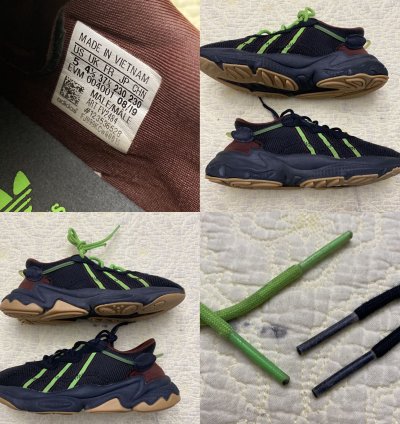 Adidas Ozweego Pusha King Push Sneakers Men Size 5 Black 2019 Athletic Casual
