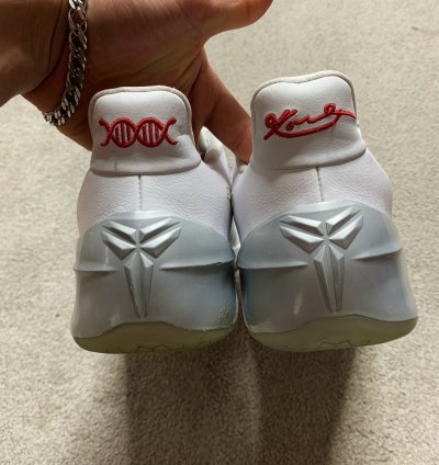 Nike Kobe Bryant White Chrome Men Shoes