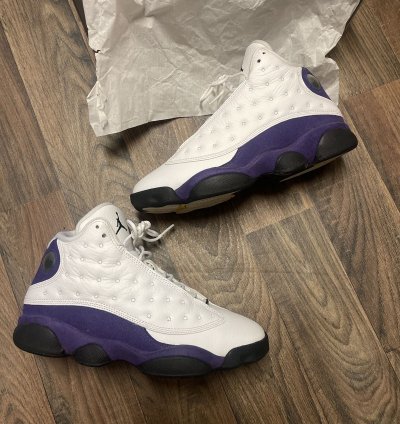 Brand New Jordan 13s Purple