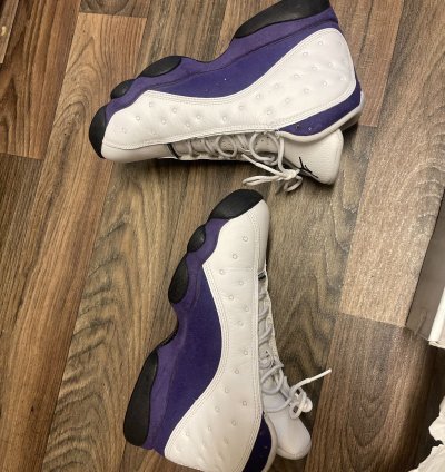 Brand New Jordan 13s Purple