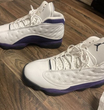 Brand New Jordan 13s Purple