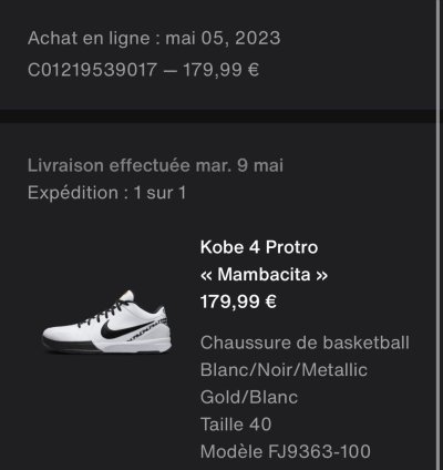 Brand New Kobe 4 Iv Mambacita Gigi