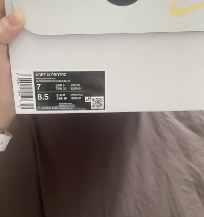 Brand New Kobe 4 Iv Mambacita Gigi