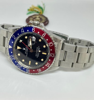 Rolex Gmt-master 16750 Nos Stickets Unique