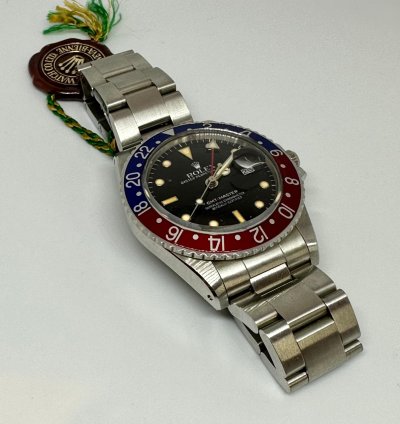 Rolex Gmt-master 16750 Nos Stickets Unique
