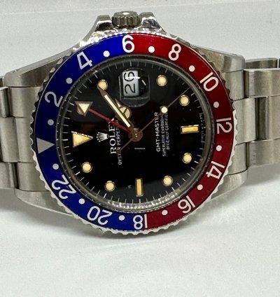 Rolex Gmt-master 16750 Nos Stickets Unique