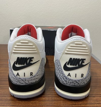 Air Jordan 3 Retro white Cement Reimagined