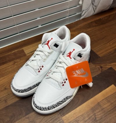Air Jordan 3 Retro white Cement Reimagined