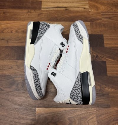 Air Jordan 3 Retro white Cement Reimagined