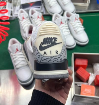 Air Jordan 3 Retro white Cement Reimagined