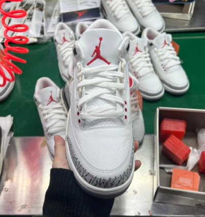 Air Jordan 3 Retro white Cement Reimagined